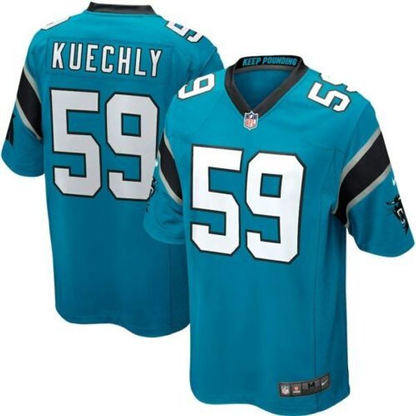 

luke kuechly #59 men's xs-5xl stitched football jerseys, Gray