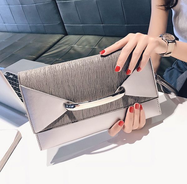

дизайнерские сумки кошельки леди новый 2019 конверт сумочка мода джокер темперамент ручной мешок женщины сумка через плечо или кроссбоди#11