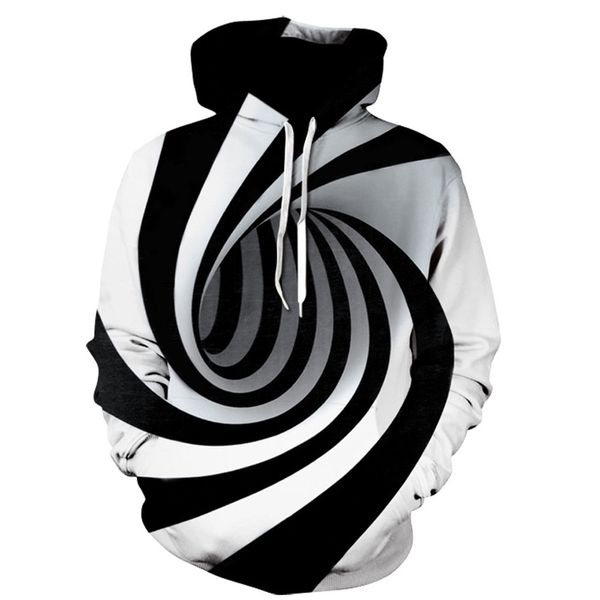 

kancoold толстовка женщина мужчины мужской 3d digital printed толстовка streetwear harajuku крупногабаритный зипуйте жакеты вершины 2019 823, Black