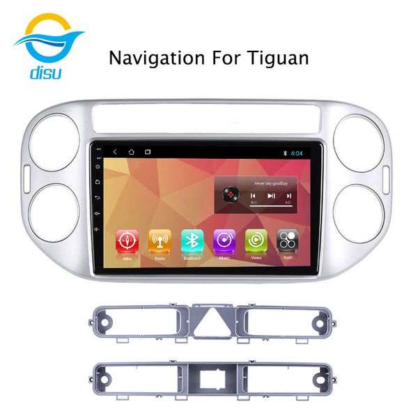 

автомобиль радио мультимедиа видео плеер навигации gps android 8,1 9 дюймов поддержка mirror link fortiguan автомобиля dvd