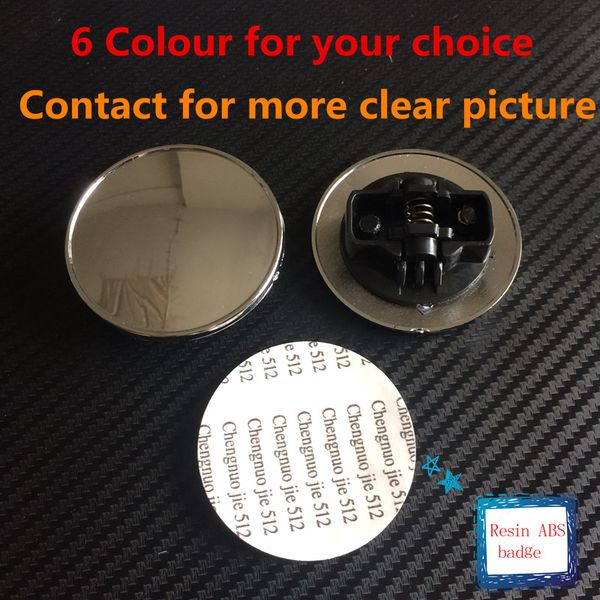 

new car styling 57mm blue black b hood front bonnet badge emblem