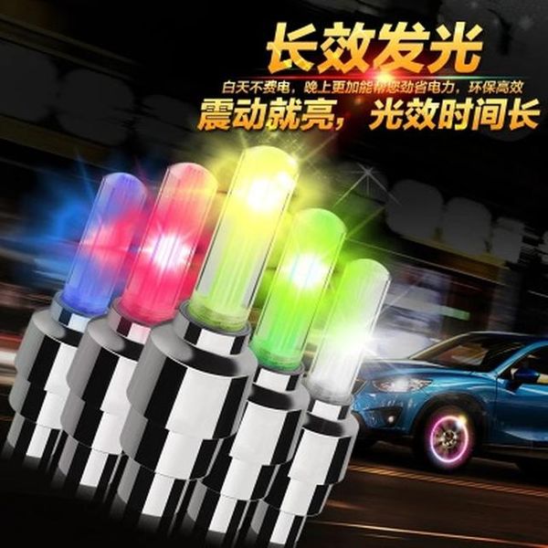 

led spiked valve stem caps led wheel valve stem cap mountain road bike lights led spiked newclipper lvnnn
