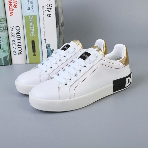 

2020 leisure european station lace casual white shoes flat round head men and women couple shoes factory direct sales size 35-40cm, Black