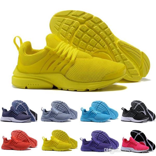 

2019 presto 5 breathe triple black white yellow red mens women running shoes safari pack sports designer trainer sneakers 36-45