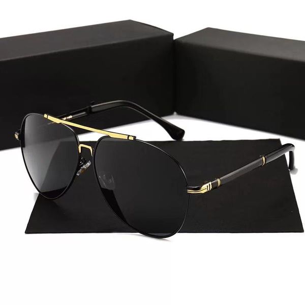 

8755 quare pilot ungla e gold black grey hade onnenbrille outdoor hade de igner ungla e eyewear ummer gafa de ol new with box