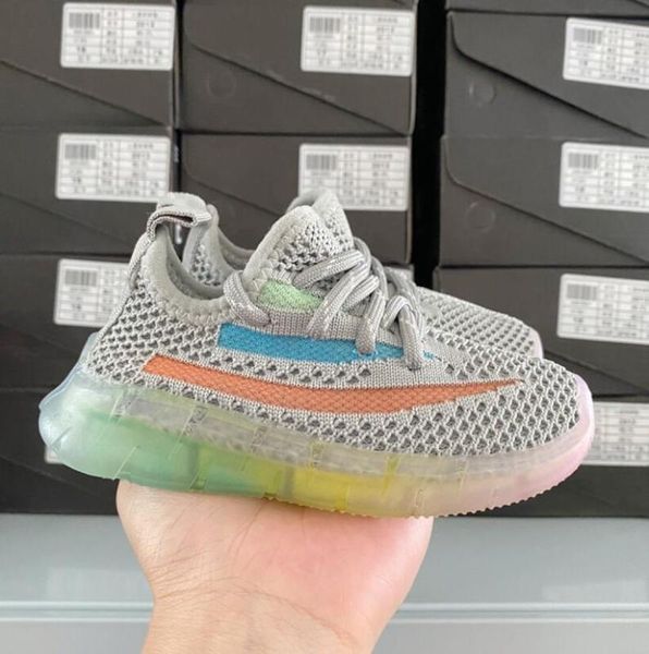 

children sport shoes 2020 autumn boys girls new woven breathable casual shoes kids running for girl toddler sneakers, Black