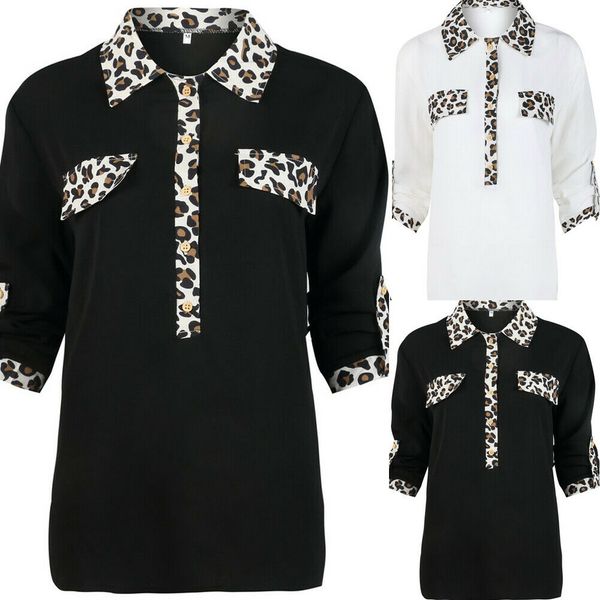 

women chiffon blouse shirt 2019 female clothing long sleeve blusas chiffon women's office blouses print striped dot lady top, White