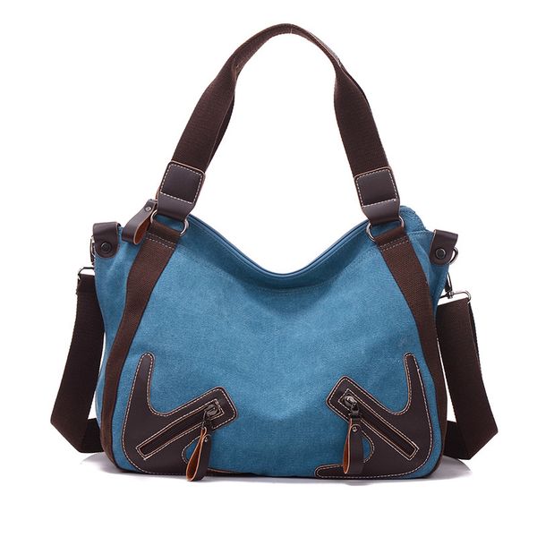 

chao women bag canvas bag large capacity mobile travel tide shoulder sling student
