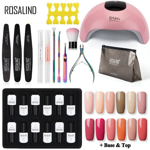 

rosalind manicureÂ set uv led lamp forÂ nails gel nail polish set kit acrylicÂ nailÂ kit for nail art dryer machine manicureÂ tools