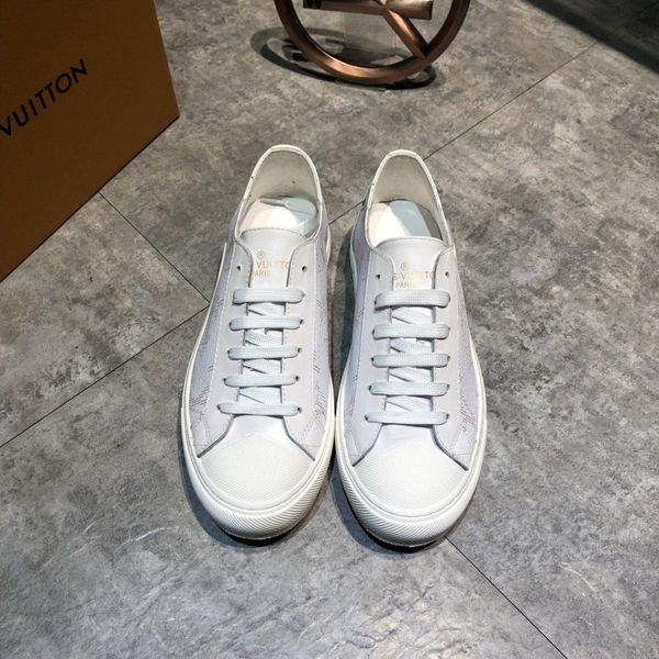 

waz13 new limited edition french series high-end men s casual shoes, men s boots fashion sports shoes, original shoebox delivery 38-44, Black