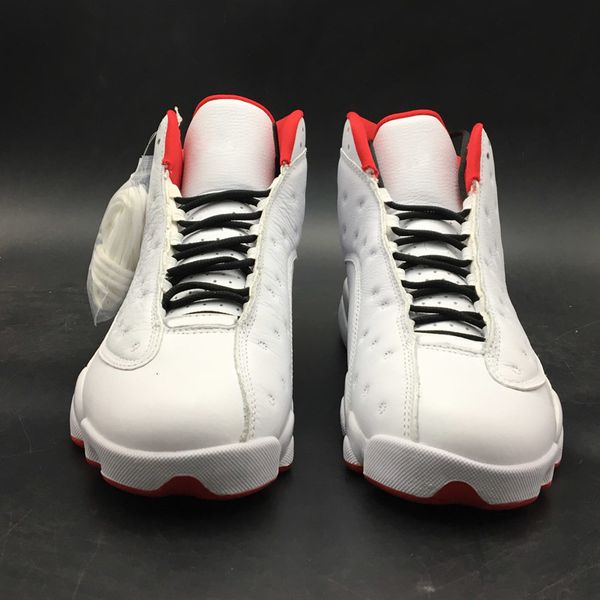

history of flight basketball shoes 13 13s white red mens outdoor trainer sports sneakers fashion the cats eye design shoes ct10