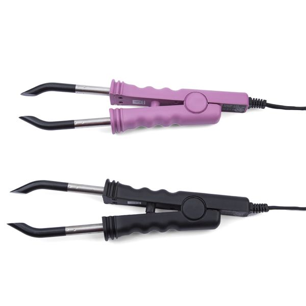 

professional variable constant heat flat plate fusion hair extension keratin bonding salon tool heat iron wand