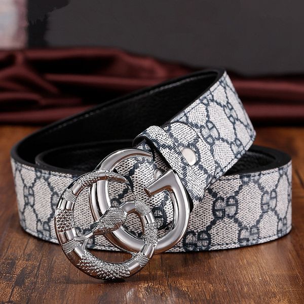 

2019 men's belt luxury fashion men's belt, cowgirl leather designer belt male belt snake buckle, Black;brown