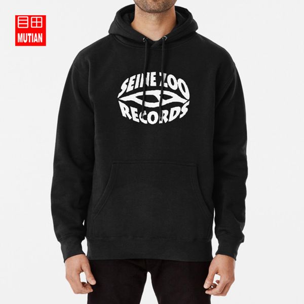 

seine zoo records hoodies sweatshirts nekfeu logo concert seine zoo records, Black