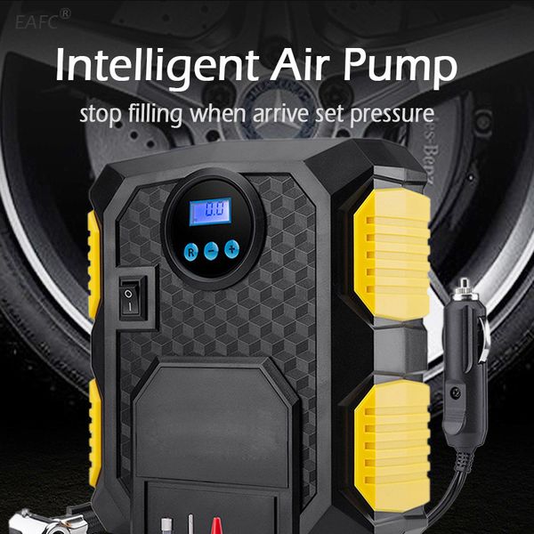 

digital tire inflator dc 12 volt car portable air compressor pump 150 psi car air compressor for car motorcycles bicycles