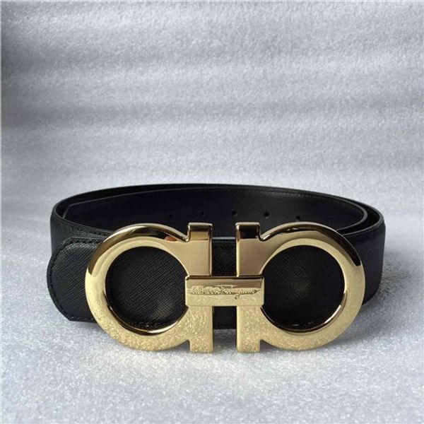 

of eight word buckle quality pu belt buckle business high-end luxury with fashion lady jeans belt buckle belt, Black;brown