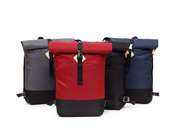 

travelling bag street art literary canvas backpack minimalist retro backpack wild leisure korean schoolbag bag fashion