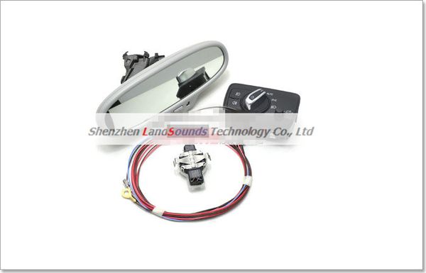 

oem auto dimming rear view interior mirror with auto headlight switch rain light sensor for a3