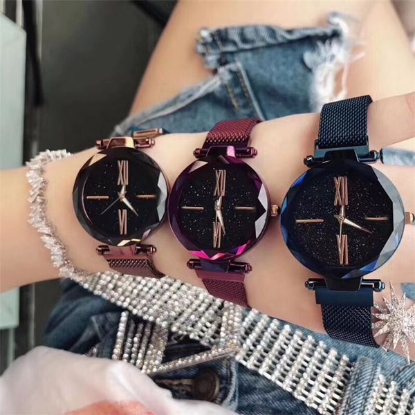

magnetic buckle wholesale price colorful women watch lady dress watch quartz famous designer luxury quartz drop shipping japan movement, Slivery;brown