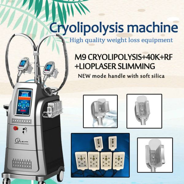 

портативная машина ультразвука cryolipolysis тучное замерзая уменьшая машину липосакции rf уменьшения жира потеря веса похудения машина