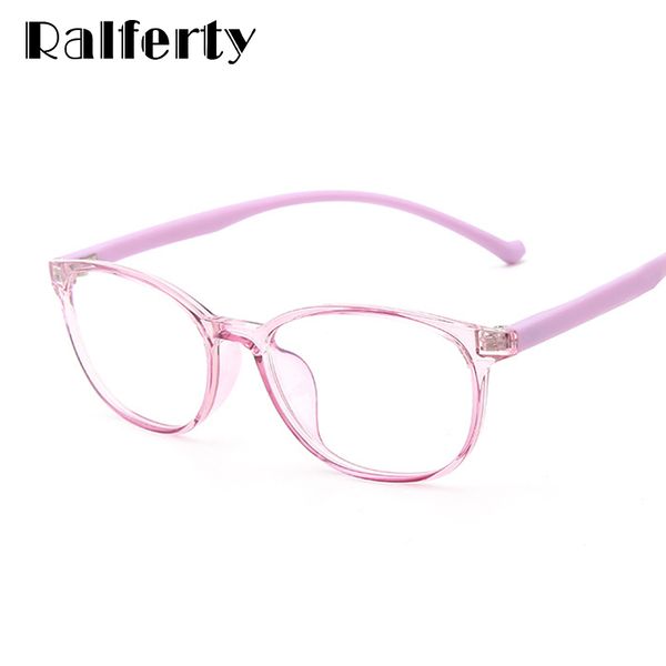 

ralferty дети очки рамки для детей гибкой анти синего света очков компьютерных игр радиационной защита eyeglass близорукость k28057, Black