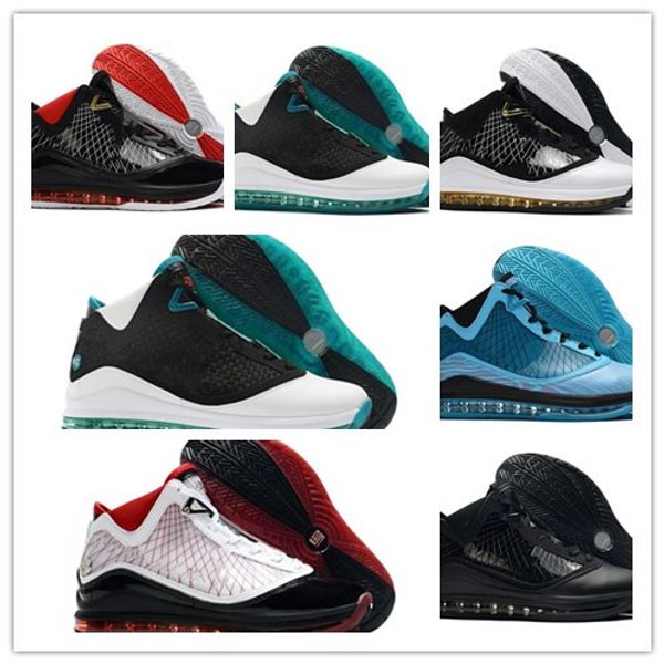 

2020 hot sale james 7 all star red carpet мужская баскетбольная обувь белый черный красный стеклянный синий охлаждающий высокое качество jam