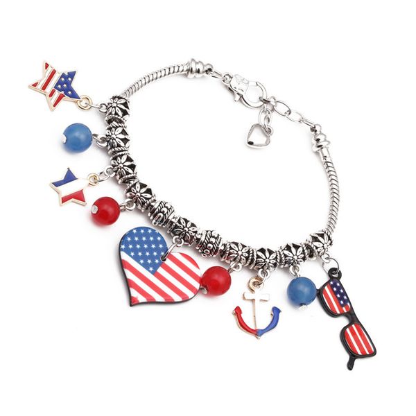 

style fashion halloween party skeleton lobster buckle bracelet christmas bracelet christmas gift for girls boys jewelry, Black