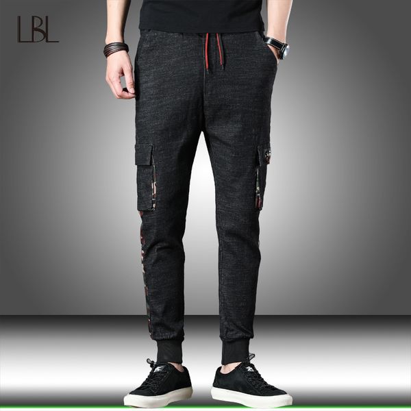 

men joggers brand male trousers casual pants mens sweatpants jogger black casual men's elastic gyms fitness brand long pants