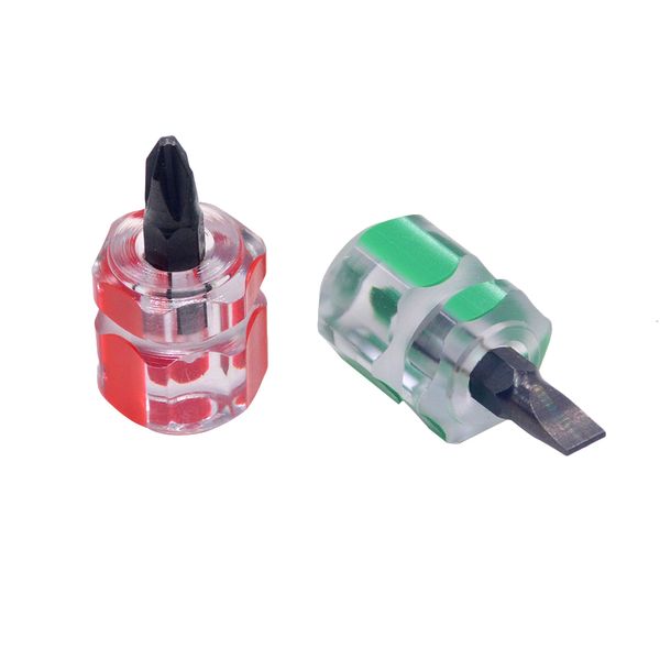 

screwdriver kit set small portable radish head screw driver transparent handle repair hand tools for car repair