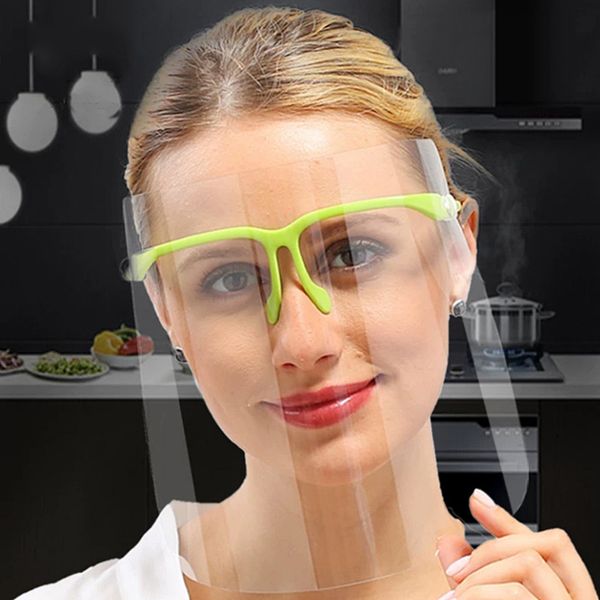 

safety face shield transparent full face protective mask cover film tool anti-fog premium pc material face shield bwb147