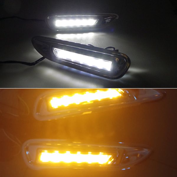 1 çift LED DRL Gündüz Çalışan Işık Gün Işığı Mazda 6 Mazda6 2008 2009 için 2009 2010