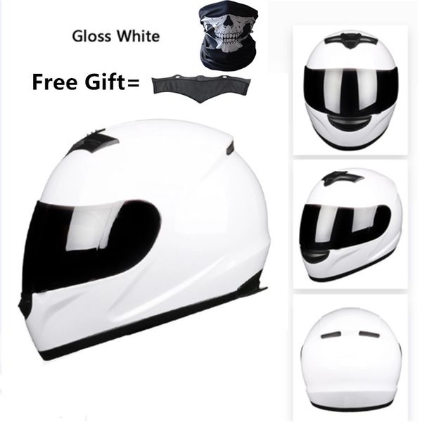 

retro motorcycle helmet full face abs shell light weight motorbike helmet vintage bike dot approved with neckerchief