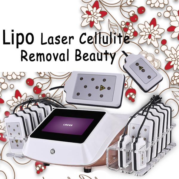 

2022 slimming machine 635nm-650nm lipo arrival portable laser lipolysis fat burning with 14 laser pads spa&salon