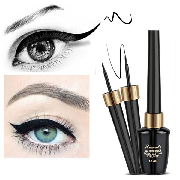 

brand new beauty makeup cosmetic black long-lasting waterproof eyeliner liquid eye liner pen pencil makeup beauty tool set