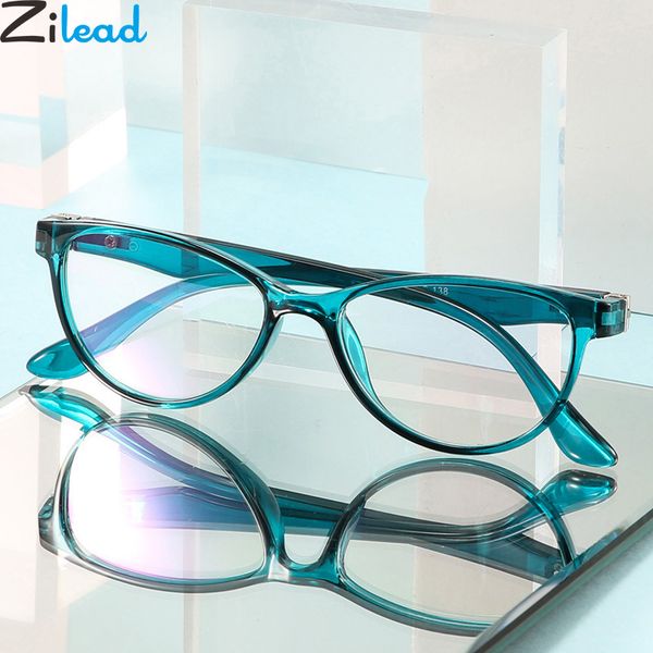 

zilead lady cat eyes eyeglasse frame women&men computer eye protection eyewear optical spectacle eyelasses unisex, Black