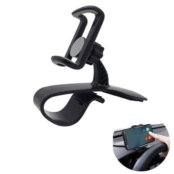 

Car Mount Holders Universal Windshield Air Vent Dashboard Cell Phone Holder Bracket Support 360 Degree Rotation Car Stands With Strong Clamp