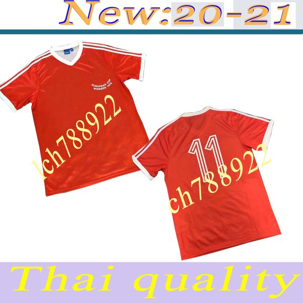 

european cup winners 1979 nottingham forest retro football home shirts nottingham mcgovern star robertson burns lloyd soccer jerseys, Black;yellow