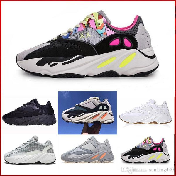 

700 wave runner mauve running shoes men women new inertia static 2019 kanye west sports designer sneakers with box