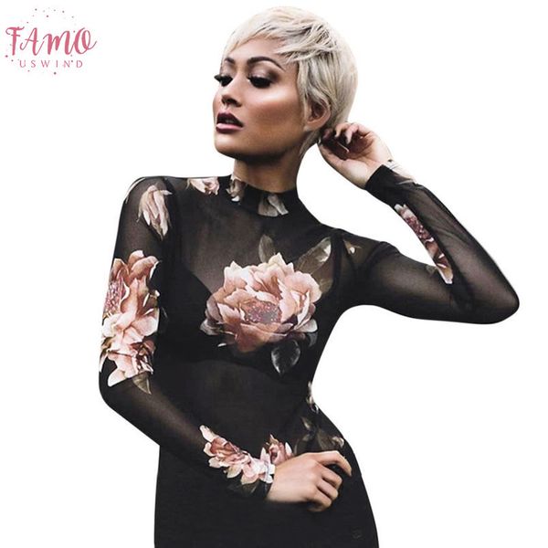 

amp; 40 кружевные топы женская блузка и топы женщины boho chic женщины с длинным рукавом сексуальная прозрачная цветочная тощая блузка sheer, White