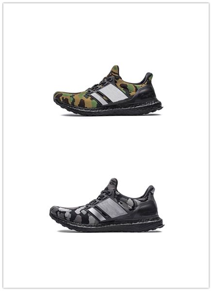 

2019 Ultra Boost UltraBoost Designer UB Модные кроссовки Мужские женские камуфляжные кроссовки F3509