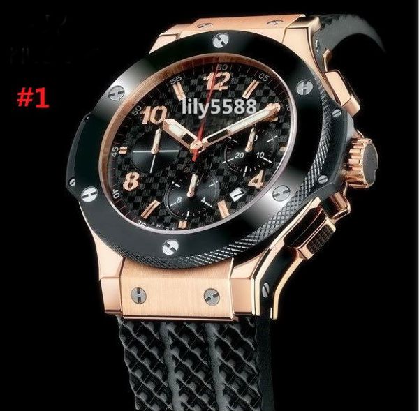 

13 tyle new gold men f1 watch a2813 automatic movement watch big bang men mechanical watche fa hion port wri twatch, Slivery;brown