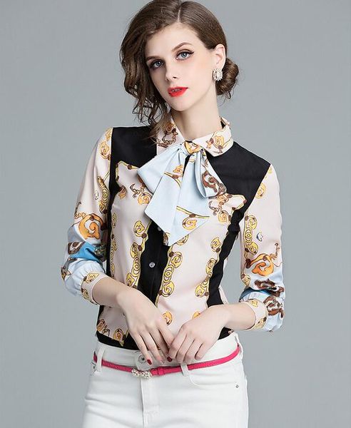 blusas estampadas elegantes