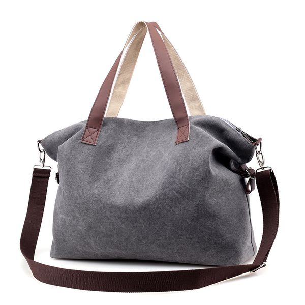 

canvas women's bag shoulder bag messenger handbag large capacity leisure travel