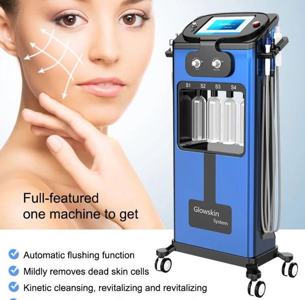 

hydra beauty machine facial hydra dermabrasion vacuum skin cleaner bio lift face skin care skin scrubber ultrasonic beauty machine, Black;white