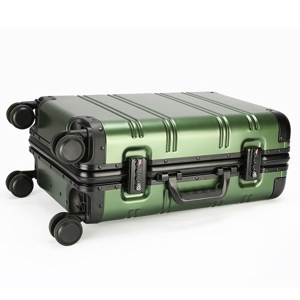 

20 inch 100% aluminum-magnesium alloy travel suitcase