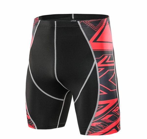 

running mens compression shorts fitness running men running shorts quick dry sports short tennis training summer shorts, Black;blue