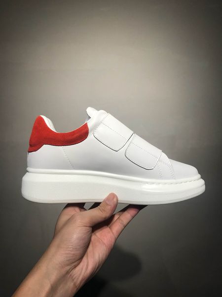 

red casual shoes lace up designer comfort pretty girl women shoe leather shoes men quality sneakers extremely durable stability 35-44, Black