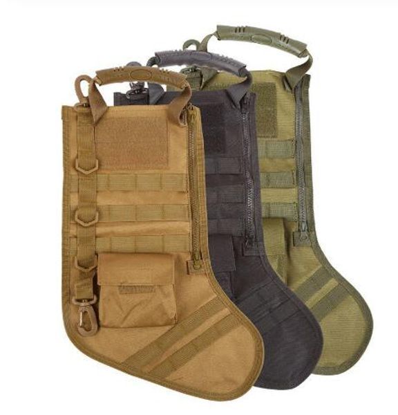 

hanging tactical molle christmas stocking bag dump drop pouch utility storage bag combat hunting magazine pouches