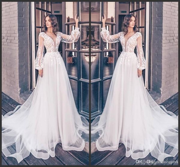 

новое поступление органзы с длинным рукавом мусульманские африканские свадебные платья vestido novia весна пляж дешевое свадебное платье сва, White