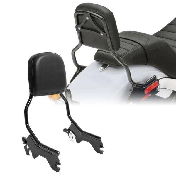 

sissy bar backrest upright standard height for street bob fxbb softail slim flsl heritage classic flhcs sport glide flsb